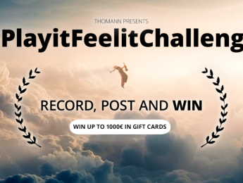 Play It, Feel It Challenge de Thomann: ¡únete al desafío y llévate premios de hasta 1000 euros!