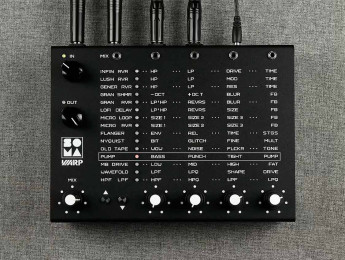 Soma Warp: 15 efectos digitales y control CV para un multiefectos tan peculiar como la propia marca