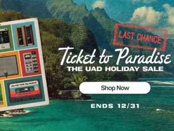 Universal Audio vuelve a regalar un plugin, a elegir entre 10 opciones, hasta el 31 de diciembre