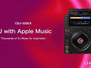 Alphatheta CDJ-3000X es compatible con Apple Music