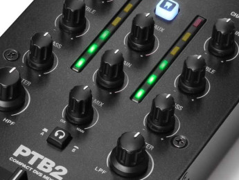 Reloop PTB-2, mixer portable con DVS y bluetooth enfocado al scratch