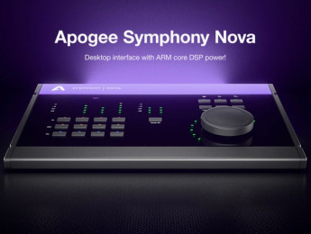 Apogee Symphony Nova: interfaz de sobremesa con DSP ARM y corrección de monitores integrada