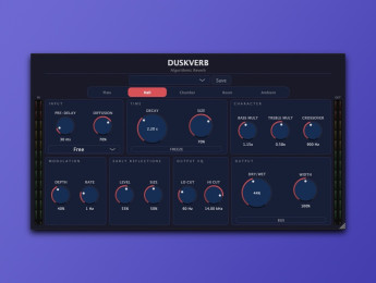 DuskVerb, una reverb gratuita y muy completa para Linux, Windows y macOS
