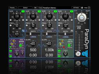 Empirical Labs ParaDyn, un ecualizador paramétrico de 4 bandas con procesamiento dinámico integrado