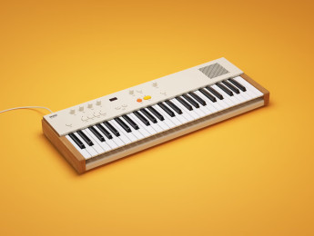 Auxy Svensson 49: un teclado expresivo con looper integrado y diseño escandinavo