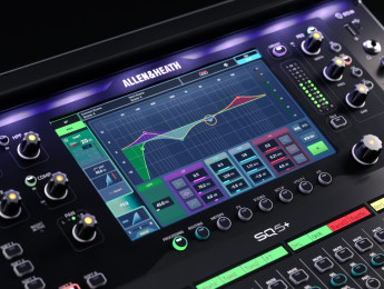 Allen & Heath SQ+: nueva generación de mezcladores compactos con más potencia y mejores efectos