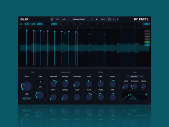 FRCTL Audio DLAY: hasta 64 repeticiones para crear tu delay favorito