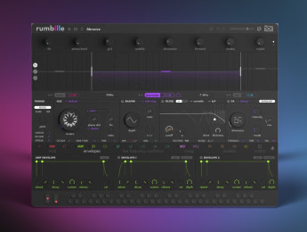 UVI Rumble, un sintetizador multibanda diseñado para crear los bajos del futuro