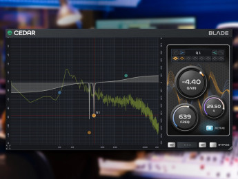 Cedar Audio Blade EQ, un ecualizador espectral muy afilado