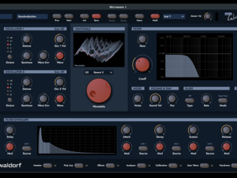 Waldorf mejora el Microwave 1 plugin con su v2
