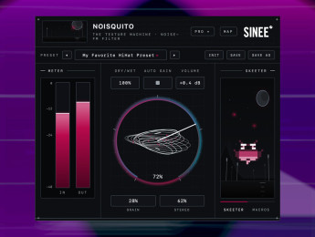 Noisquito: el nuevo filtro Noise-FM de SINEE para dar vida a hi-hats y líneas de bajo
