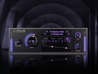 Waves Atlas Reverb, un plugin de reverb algorítmica que se inspira en unidades clásicas