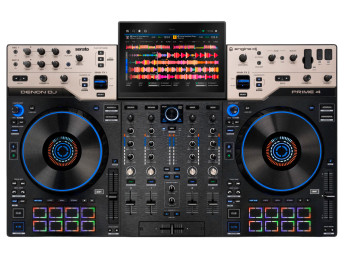 Denon DJ Prime 4 G2, todo en uno de cuatro canales con pads multizona