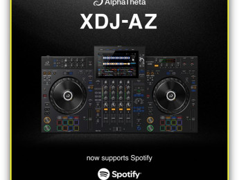 XDJ-AZ ya es compatible con Spotify