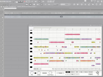 Bubblegum, un editor de afinación gratuito al estilo de Melodyne que también edita acordes