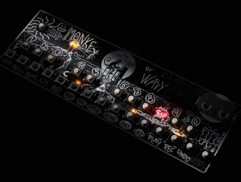 Wavy Industries MonkeyBoard, un teclado MIDI de bolsillo con efectos y looper