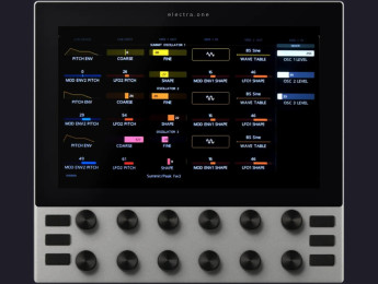 Electra One mk3, un controlador con pantalla de 8 pulgadas, RTP-MIDI y OSC por Ethernet