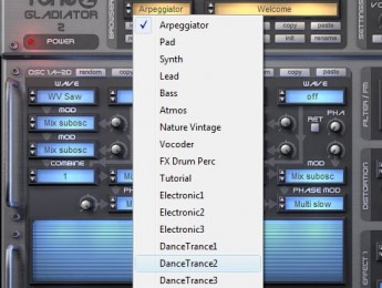 Tone2 lanza Dance & Trance Expansion para Gladiator 2