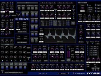 Segunda versión del sinte Kx-Modulad de KX77FREE