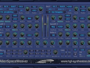 Nuevo sinte Alien Space Weaver de H.G Fortune