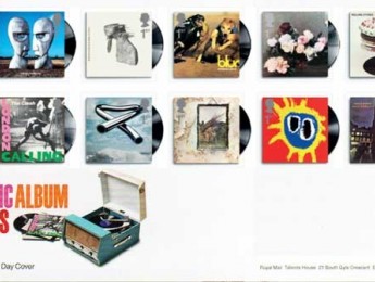 Sellos celebrando el arte de tapa