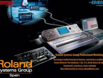 Roland Systems Group presenta un Workshop Profesional en Madrid