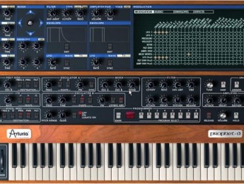 Segunda versión del sinte Prophet V de Arturia