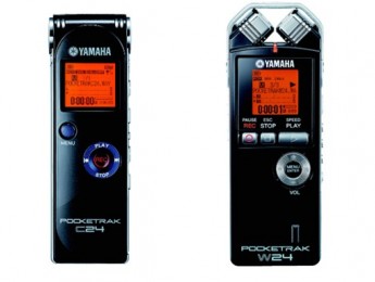 Nuevas grabadoras Pocketrak C24 y Pocketrak W24 de Yamaha