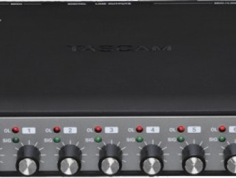 Nueva interfaz US-800 de Tascam