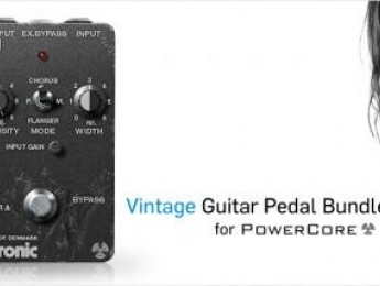Nuevo bundle de efectos de guitarra para PowerCore