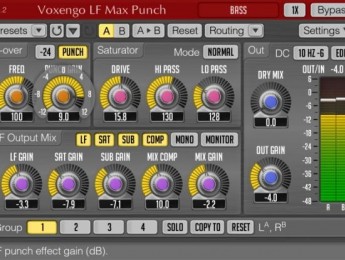 Voxengo actualiza LF Max Punch