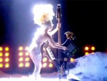 El original instrumento de Lady Gaga en los Brit Awards