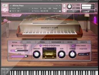 Alicia Keys y Native Instruments anuncian un nuevo piano para Kontakt