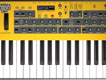 Más detalles de la versión de DSi Mopho con teclas