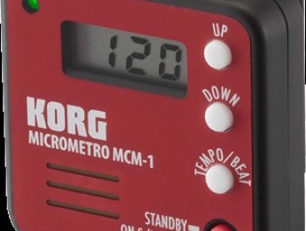 Korg presenta microMETRO, un metrónomo miniatura 