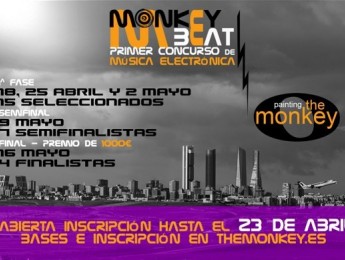 Concurso de música electrónica Monkey Beat
