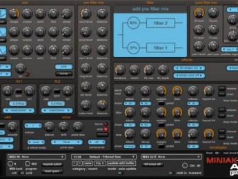 HyperSynth presenta un editor para el sinte Miniak de Akai