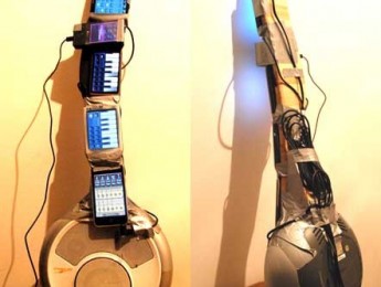 El Phone Guitar, un instrumento musical hecho con Smartphones