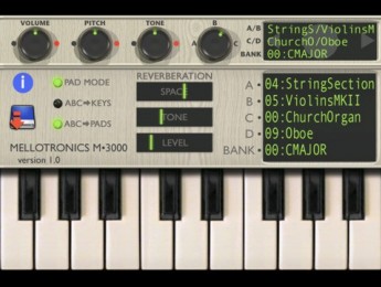 M3000, un Mellotron para iPad presentado por los creadores del instrumento original