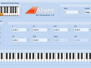 7Aliens lanza el generador de escalas W2 Harmonizer
