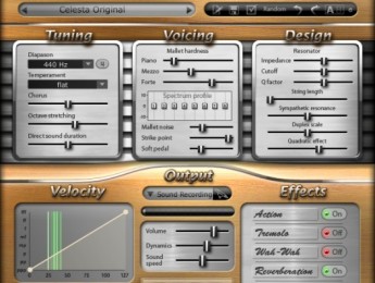 Nuevo instrumento Celeste para Pianoteq
