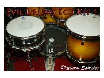 Platinum Samples lanza Evil Drums Eco Kit 1 para BFD Eco