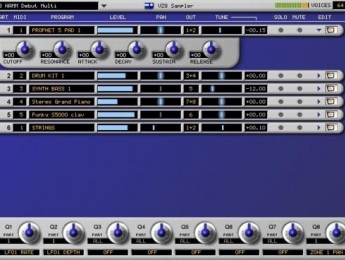 Un sampler AKAI Z8 virtual