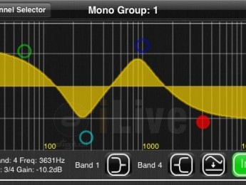 Allen & Heath lanza una aplicación para controlar mesas iLive desde el iPhone