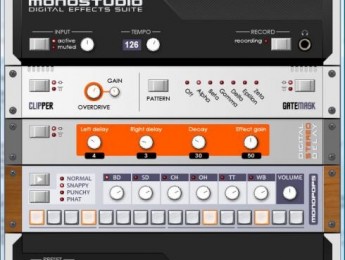 Monostudio, aplicación dedicada al procesamiento de Korg Monotron