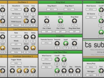Nuevo sinte gratuito Substance de Tactile Sounds