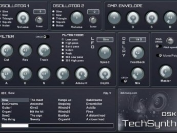 DSK Music lanza el sinte TechSynth
