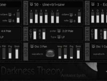 Tercera versión del sinte DSK Darkness Theory de DSK Music