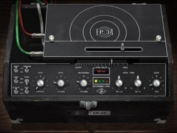 EP-34 Tape Echo, emulación virtual de delay Echoplex para UAD