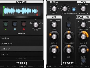 Moog llega a iOS con Filtatron